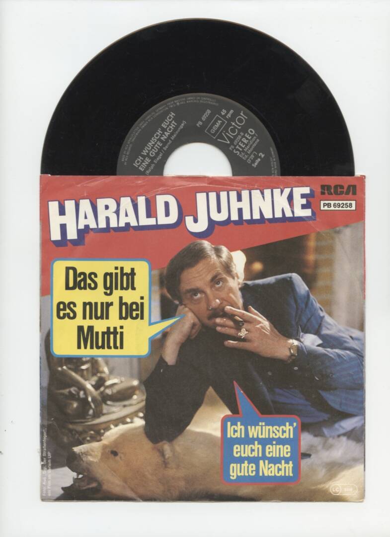 Harald Juhnke – Das Gibt Es Nur Bei Mutti / Ich Wünsch' Euch Eine Gute Nacht (1-7"-Vinyl-Single)