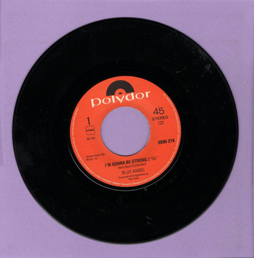 Blue Angel – I'm Gonna Be Strong / Just The Other Day (1-7"-Vinyl-Single)
