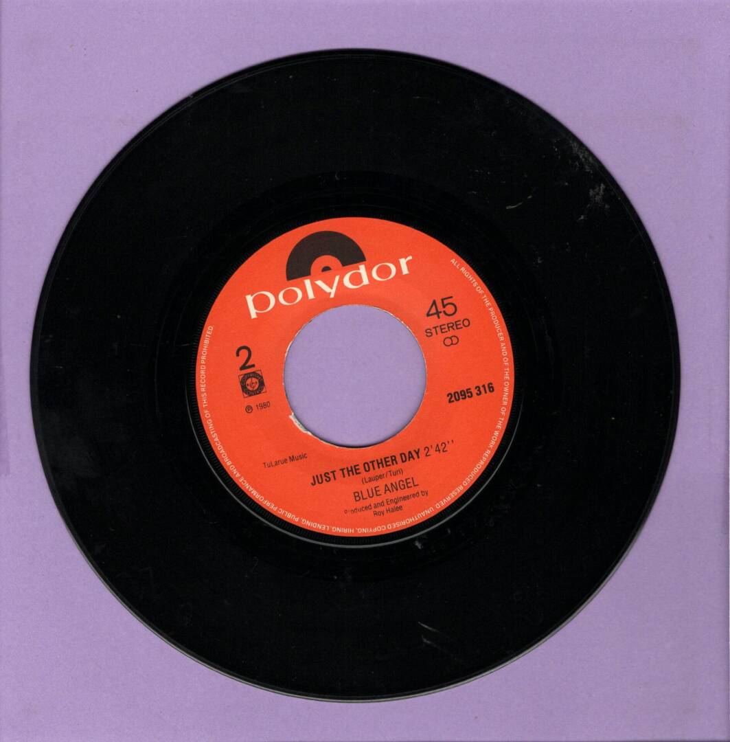 Blue Angel – I'm Gonna Be Strong / Just The Other Day (1-7"-Vinyl-Single)