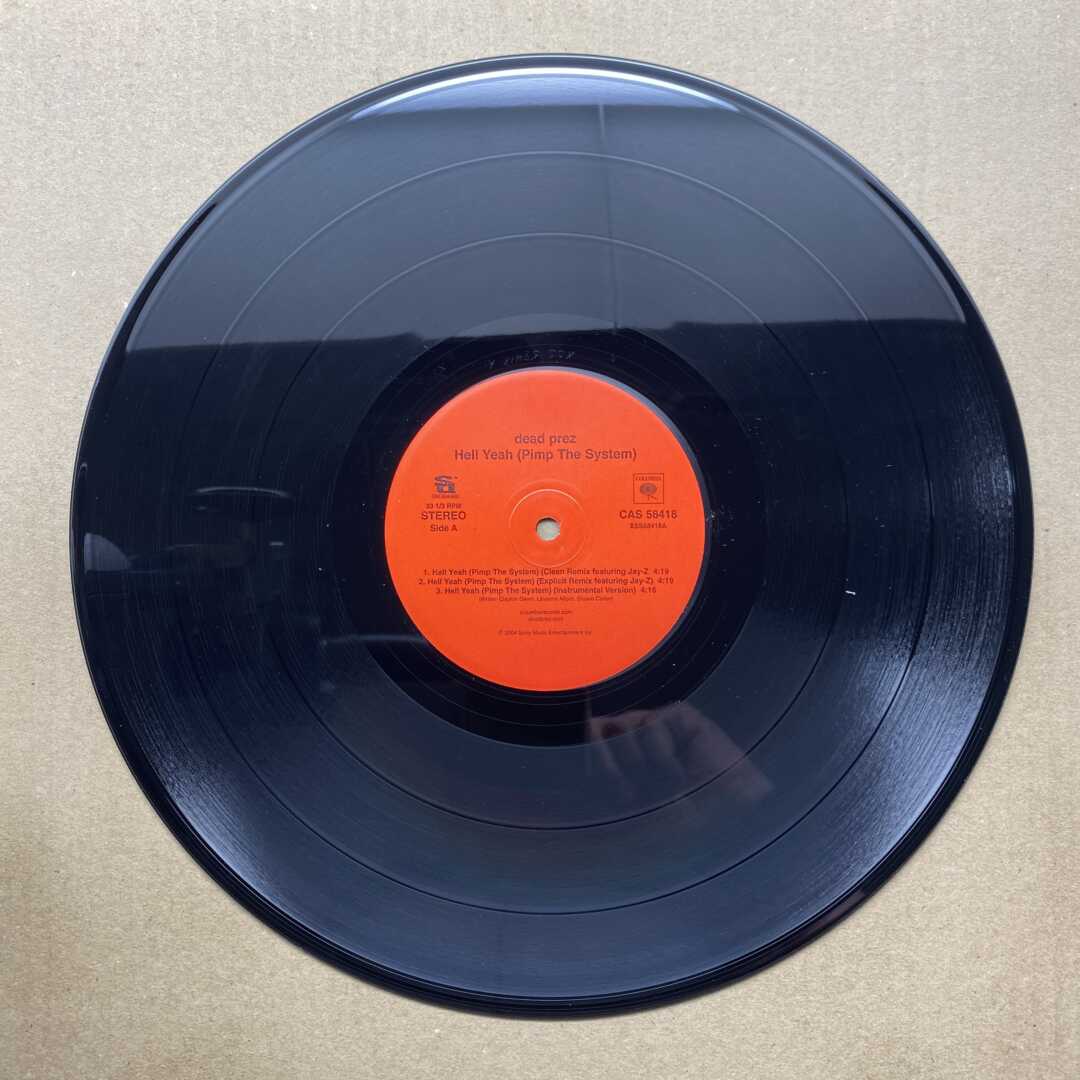 dead prez – Hell Yeah (Pimp The System) (Remix) (1-12"-Maxi-Single-Gebruikt)