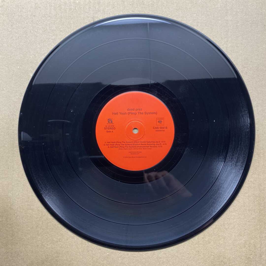 dead prez – Hell Yeah (Pimp The System) (Remix) (1-12"-Maxi-Single-Gebruikt)
