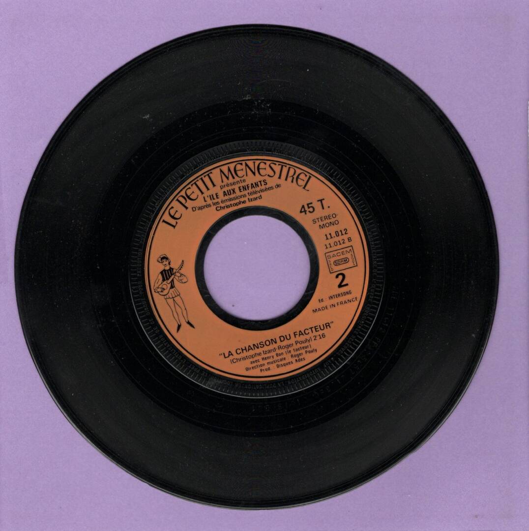 Casimir – Julie Et Le Facteur Chantent / la Chanson Du Facteur (7"-Vinyl-Single)